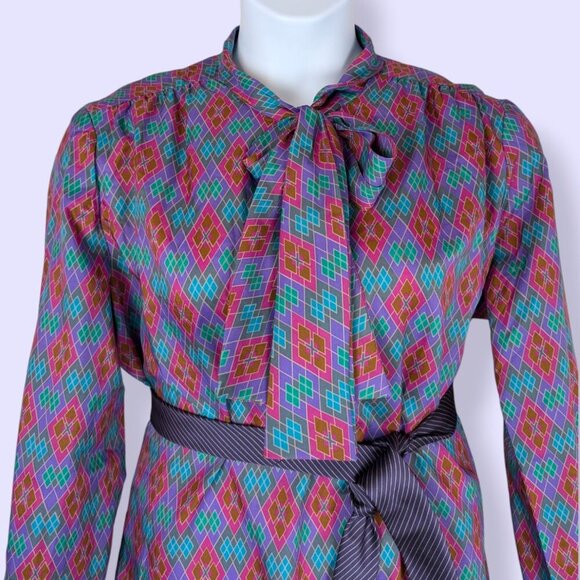 Vintage Pierre Balmain Long Sleeve Dress - Picture 4 of 9